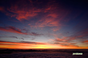 朝焼け　撮影地：羊蹄山山頂