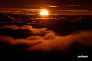 日の出　撮影地：羊蹄山山頂