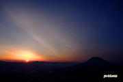 陽の出　撮影地：ニセコアンヌプリ